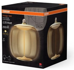 Bec LED Osram VINTAGE FILAMENT E27/3,4W/230V 2700K
