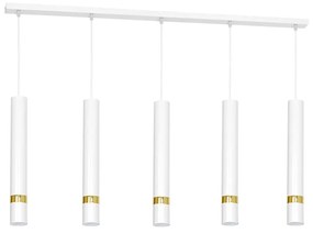 Suspensie JOKER WHITE/GOLD Milagro Modern, GU10, Alb/Auriu, MLP6122, Polonia