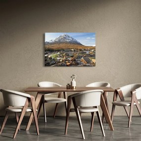 Tablou - Munte cu râu (90x60 cm)