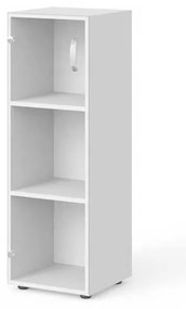 Dulap mediu Manager 39,9 x 42,2 x 119,5 cm, stânga, alb