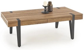 Masa de cafea Tuluza, miere de nuc / negru