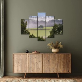 Tablou - Lunca cu copac (150x105 cm)