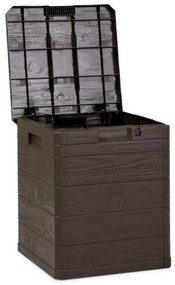 Cutie de depozitare pentru grădină maro închis Woodys – Toomax