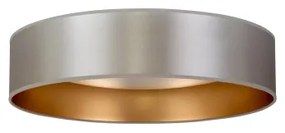 Plafonieră LED Duolla ROLLER LED/24W/230V d. 45 cm argintiu/auriu