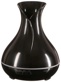 Difuzor arome Sixtol Vulcan, luciu negru, 350 ml