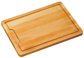 Placă de tăiat Kesper 85102 fag, 50 x 36 x 2 cm