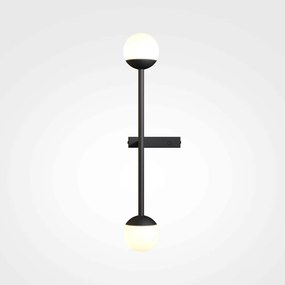 Aplica LED de perete stil minimalist Touch negru