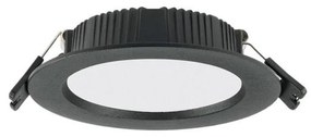 Immax NEO 07296L - Spot LED încastrat, reglabil, downlight, 12W, 230V, Wi-Fi, Tuya Ø 12 cm, negru