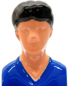 Set 22 figurine de fotbal alb-albastru 2,5 x 10,5 x 2 cm
