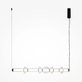 Lustra/Pendul LED design decorativ Cosmo negru