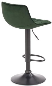Scaun de bar H95 velvet verde