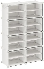 Pantofar modular AGMO 83x125 cm, alb