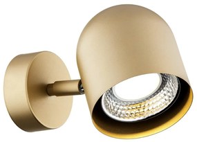 Aplica de perete / tavan cu spot design modern Isola auriu