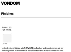 CORP DE ILUMINAT LED RGB DECORATIV THE SECOND LIGHT 75cm