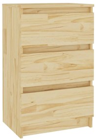 808083 vidaXL Noptieră, 40x29,5x64 cm, lemn masiv de pin