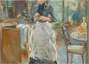 Tablou - Berthe Morisoti, In the Dining Room, reproducere (70x50 cm)