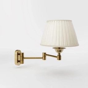 Aplica de perete din alama cu brat articulat Elegant