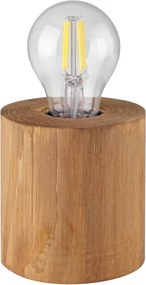 Brilliant - Lampă de masă WOODRA 1xE27/20W/230V din pin