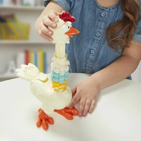 Set Play-Doh - Animal Crew: Puiul cu pene colorate