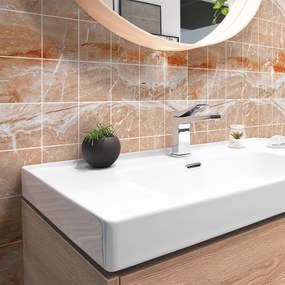 Autocolante pentru gresie 24 buc. 15x15 cm Marble Tiles Torino – Ambiance