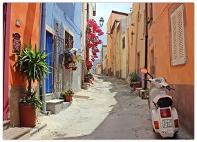 Tablou cu strada din Sardinia (70x50 cm)