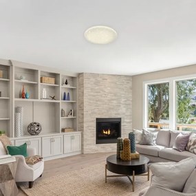 Rabalux 5445 DANNY - Plafonieră LED reglabilă, 36W/230V + telecomandă