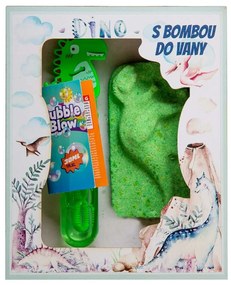 Set de baie pentru copii Bohemia Gifts pentrubăieți DINO