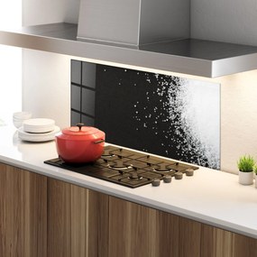 Panou Sticla Bucatarie, 60x150cm, Protectie aragaz, Antistropi, Termorezistent, Alimente, Condimente, Salt Texture