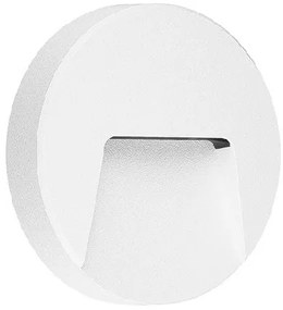 Aplica LED de perete pentru iluminat exterior, IP54 Iasu alb