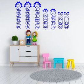 Sticker perete Alfabetul limbii romane
