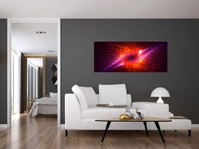 Tabloul modern abstract cu spini (120x50 cm)