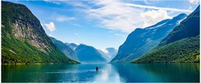 Tablou - Lacul Lovatnet (120x50 cm)