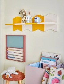 Raft de copii galben/alb 80 cm Bubbi – Bloomingville Mini