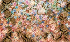 Fototapet - Flori colorate (152,5x104 cm), în 8 de alte dimensiuni noi