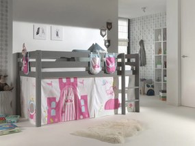 PINO PAT SEMI-INALT cu perdea și 3 buzunare Princess.