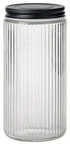 Recipient sticla Blac Stripes, 9 x 19 cm, 950 ml