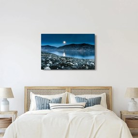 Tablou - Islanda noaptea (90x60 cm)