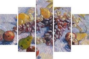 Tablou - Vincent van Gogh, Grapes, Lemons, Pears, and Apples, reproducere (150x105 cm)