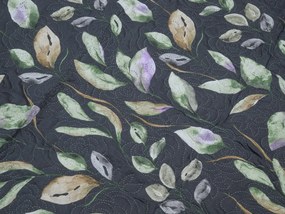 Cuvertura de pat SILVANE, negru Dimensiune: 170 x 210 cm