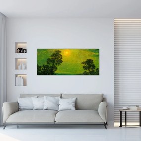 Tablou - Imitator of Ralph Albert Blakelock, Moonlight, reproducere (120x50 cm)