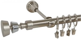 Galerie simpla AFINA /19 - inox (Alege marime: 160 cm)