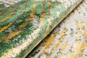 Covor alb și verde la modă cu model auriu Lăţime: 80 cm | Lungime: 150 cm