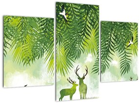 Tablou - Ceb în pădure (90x60 cm)