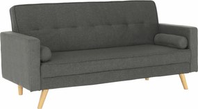 Canapea extensibilă, material gri, OTISA