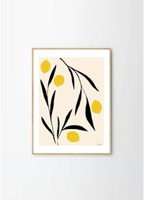 Poster 50x70 cm Lemon – Anna Mörner – The Poster Club