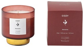 Lumânare parfumată timp de ardere 50 h Cozy Nectarine – ILLUME x Bloomingville