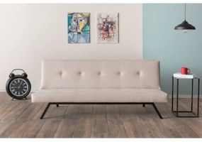 Canapea LOKO, 2 locuri, crem/bej