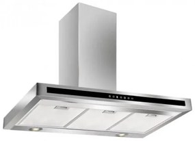 Hota KUGERR F10 - 90cm, Putere Absorbtie 983 mc/h, Inox - Aspirator, Decorativa, Puternica, cu Telecomanda, Silentioasa, de Perete