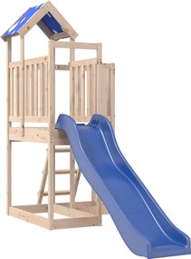 vidaXL Set de joacă pentru exterior, lemn masiv de pin