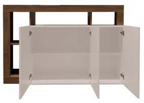 Comodă LENOR cașmir/stejar